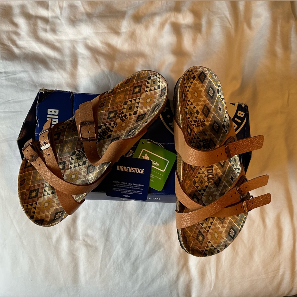 NIB Birkenstock Women’s Franca Vegan Footbed Sandal